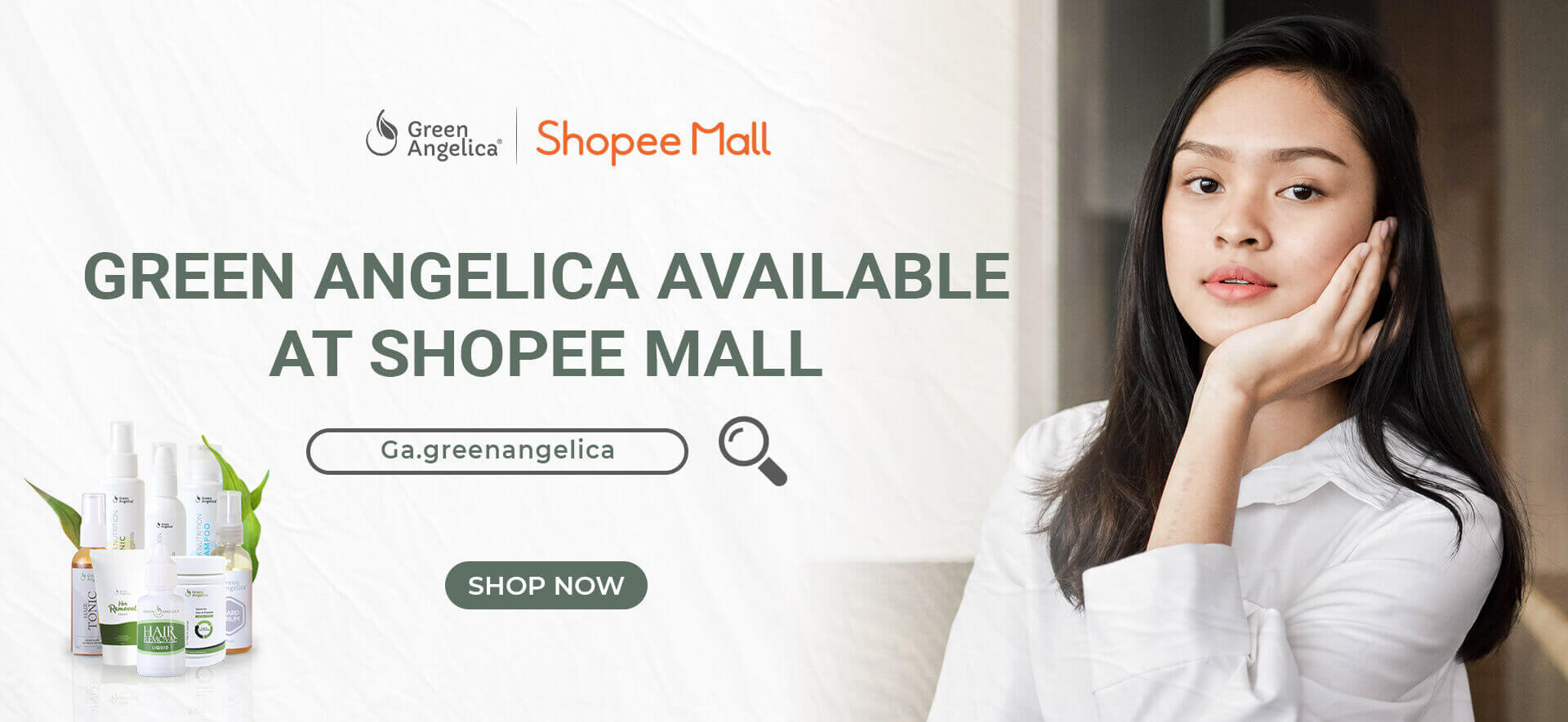 Shopee Mall Green Angelica