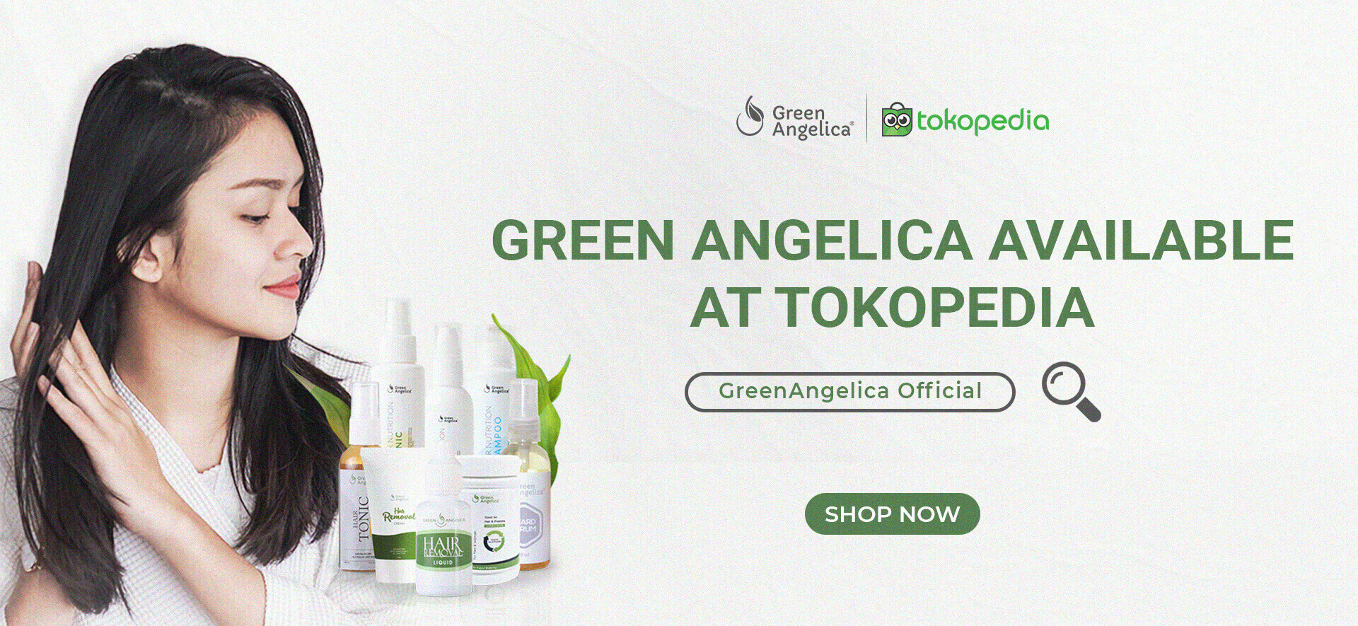 Tokopedia Official Store Green Angelica